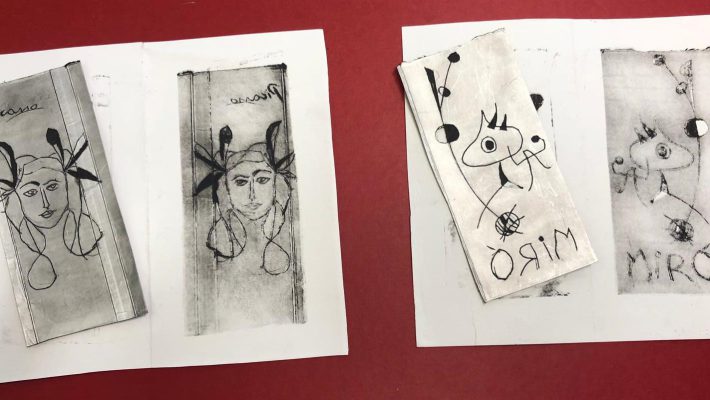 IMPRESSIONATS PELS ARTISTES. VISITA TALLER DE GRAVAT CANCEL·LAT
