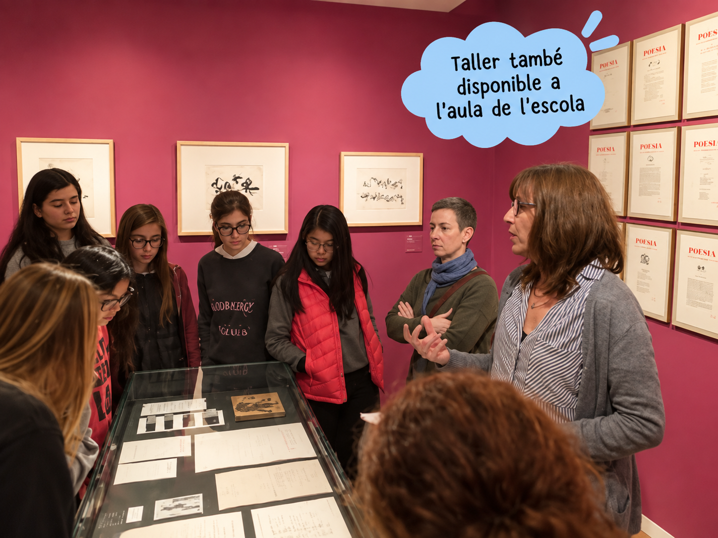 AMB LA MÀ ESQUERRA. TALLER DE POESIA