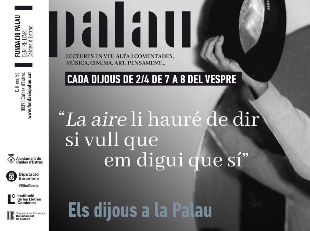 Els Dijous a la Palau: Cicle de filosofia
