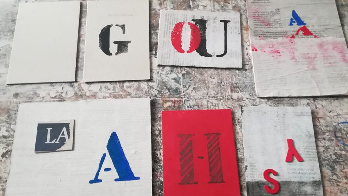 Taller familiar “Quan la lletra es fa art”, a càrrec de l’artista Jordi Tolosa