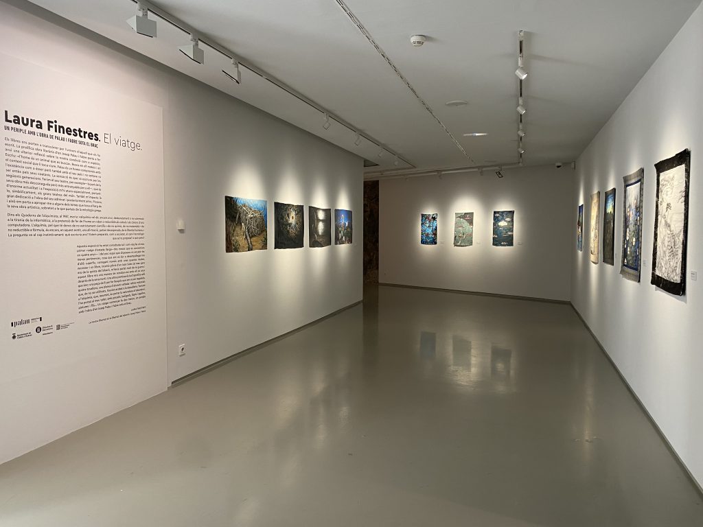 Visita comentada a l'exposició 'Laura Finestres. El viatge'.Un periple amb l’obra de Palau i Fabre sota el braç