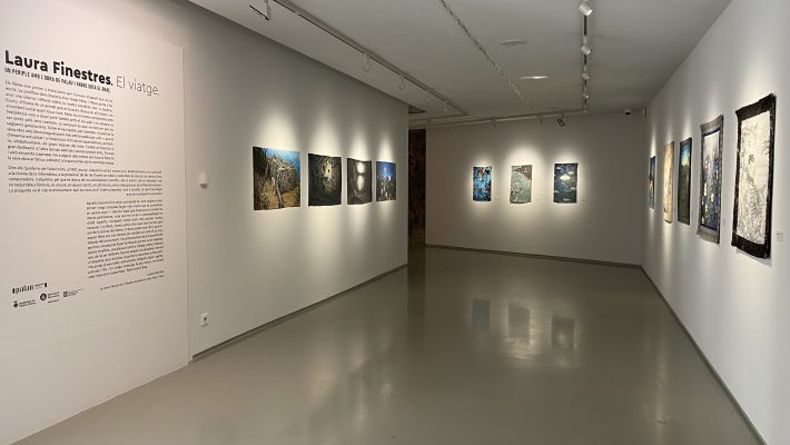 Visita comentada a l’exposició ‘Laura Finestres. El viatge’.Un periple amb l’obra de Palau i Fabre sota el braç
