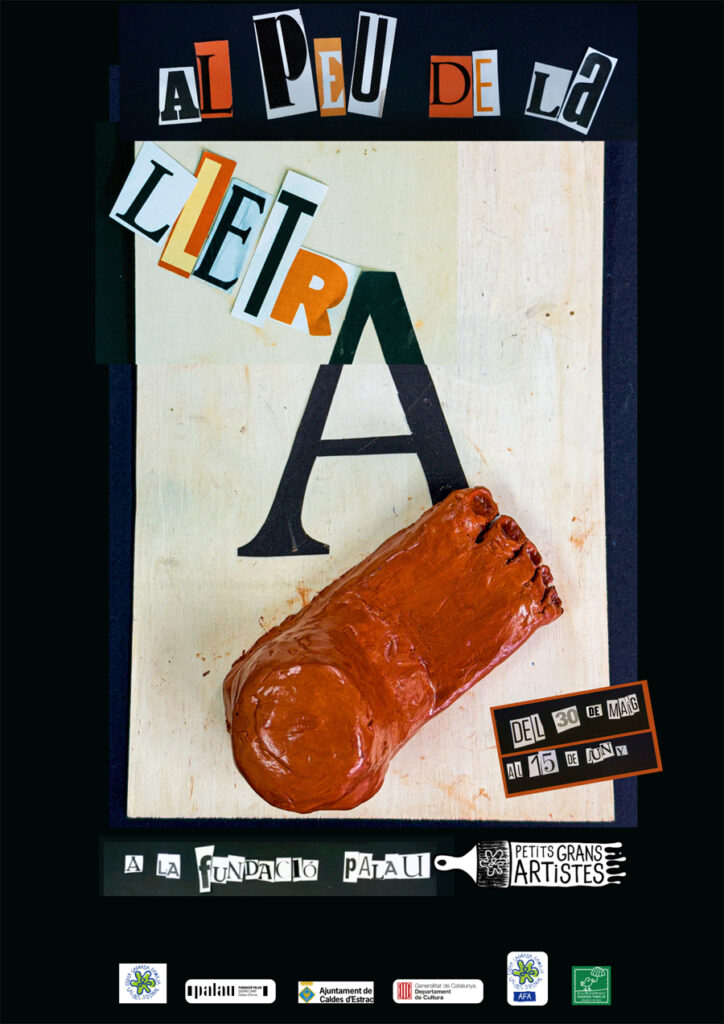 Exposició 'Al peu de la lletra'. 9ª edició del projecte Petits grans artistes
