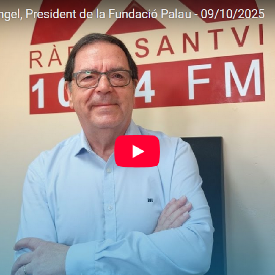 Entrevista a Joan Rangel, nou president de la Fundació Palau