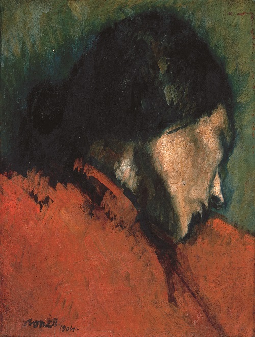 Isidre Nonell. Consuelo, 1904. Oli sobre tela. 44,5 x 35 cm Museu de l'Empordà. Figueres