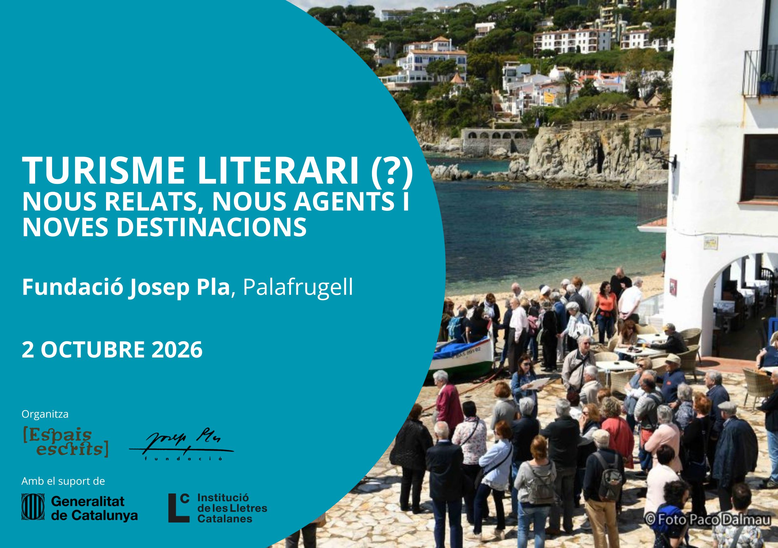 Jornada sobre Turisme literari (?): nous relats, nous agents i noves destinacions